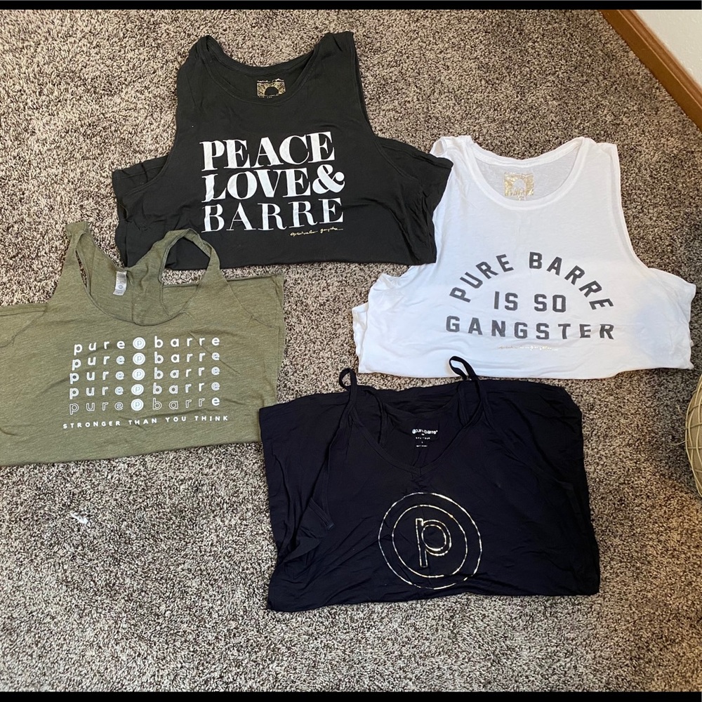Pure Barre tank LOT